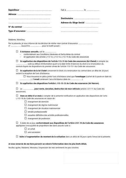 découvrez comment résilier votre contrat d'assurance facilement et efficacement. suivez nos conseils pratiques pour mettre fin à votre assurance en toute sérénité et éviter les complications. informez-vous sur les démarches à suivre et les délais à respecter.