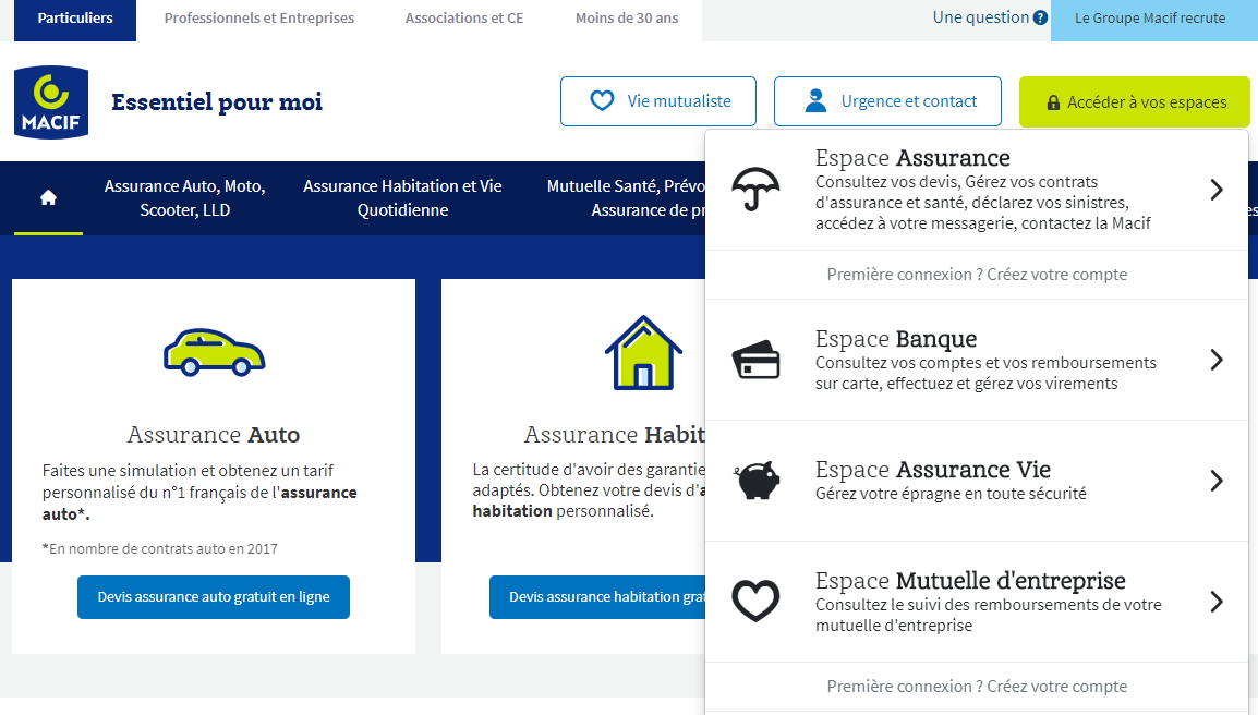 obtenez rapidement un devis en ligne pour votre assurance auto avec macif. comparez les options, personnalisez votre contrat et assurez votre véhicule en toute simplicité. economisez du temps et de l'argent grâce à notre service en ligne.